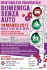 Locandina "Bentornata primavera! Domenica senz'auto - 19 marzo 2017"