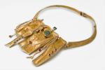 Gio' Pomodoro, Collana, 1964, oro puro, oro rosso, oro bianco, smeraldi, rubini_ photo Michele Porcari