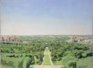 "Madrid, Campo del Moro", (1990-1994), olio su tela su tavola, collezione privata