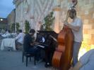 Musicisti in terrazza