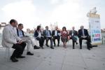 L'incontro sulla terrazza della Basilica