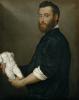 Giovan Battista Moroni, Ritratto di Alessandro Vittoria (1552-1553), Vienna, Kunsthistorisches Museum