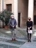 Assessore alla cultura Simona Siotto e direttore del servizio attività culturali e museali Mauro Passarin