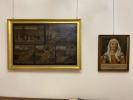 Sala del museo con opere che raffigurano Vincenza Pasini