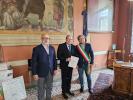 Da sinistra Trivellato, Hüllweck e Possamai